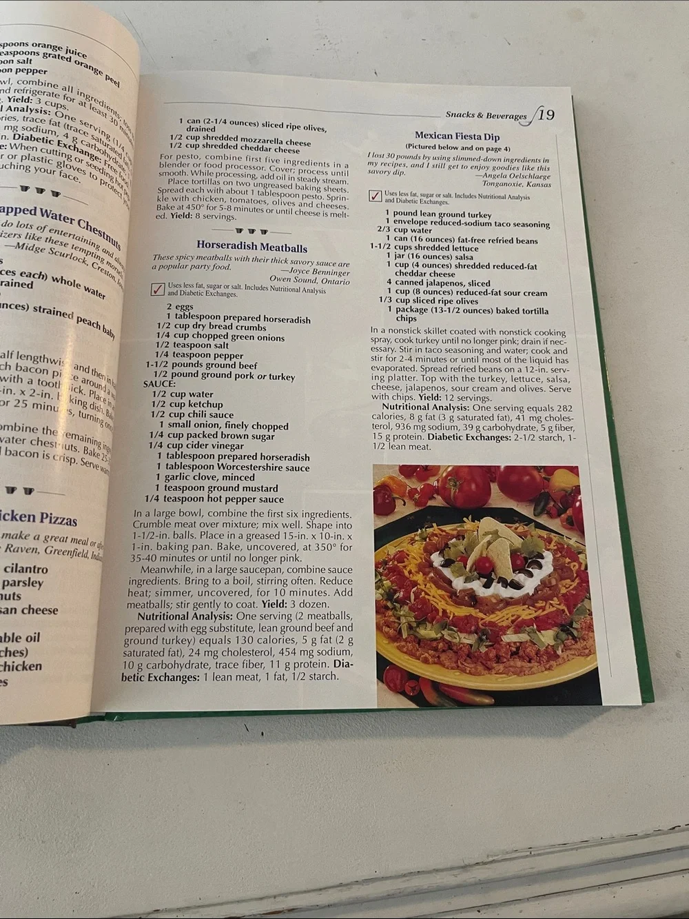 Taste of Home Green Cover Annual Recipes 2003 Cookbook